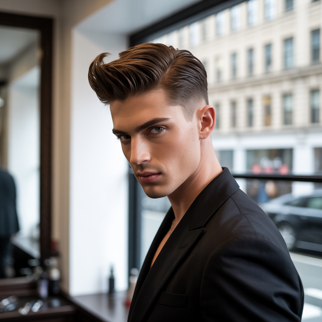 quiff hairstyle men