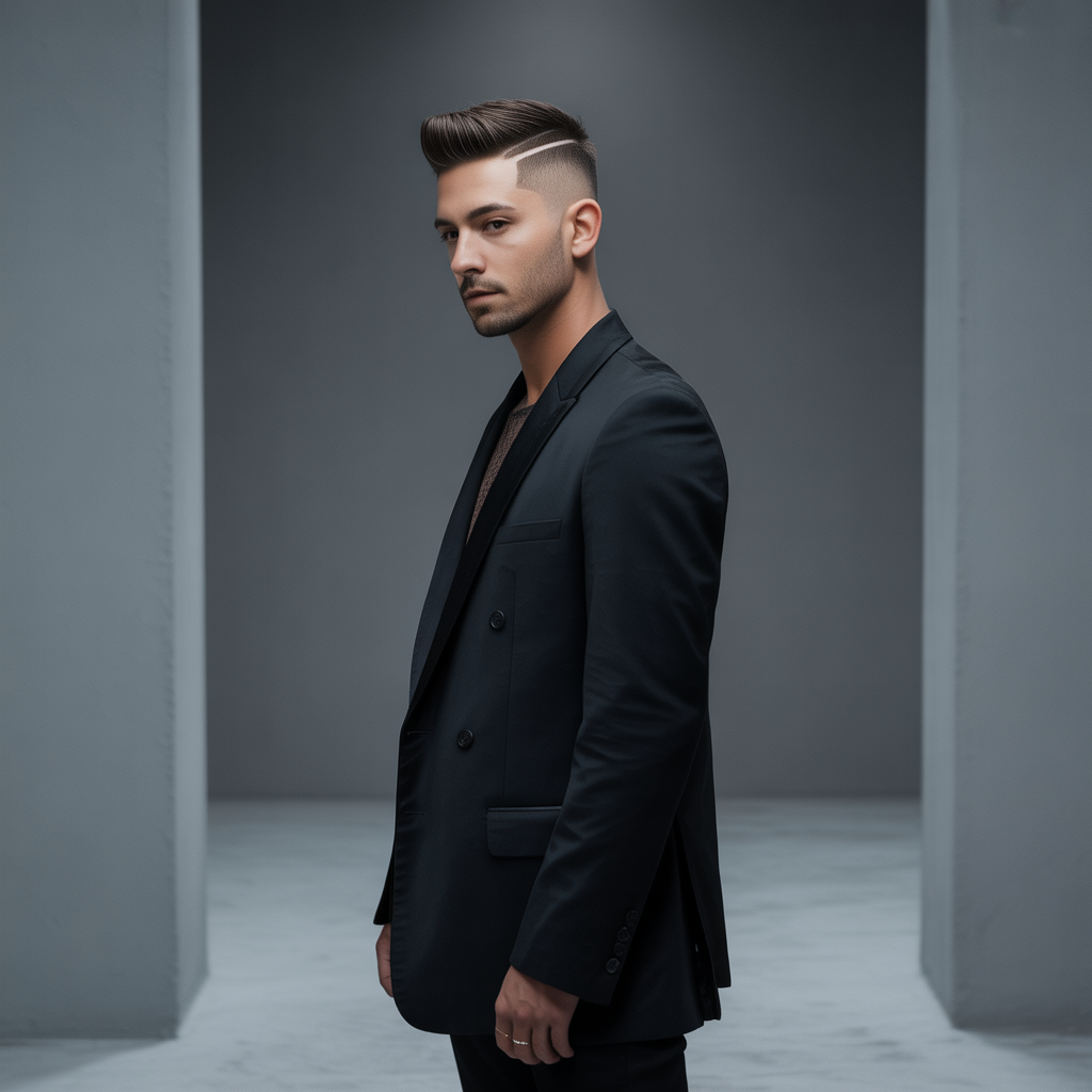 razor fade haircut