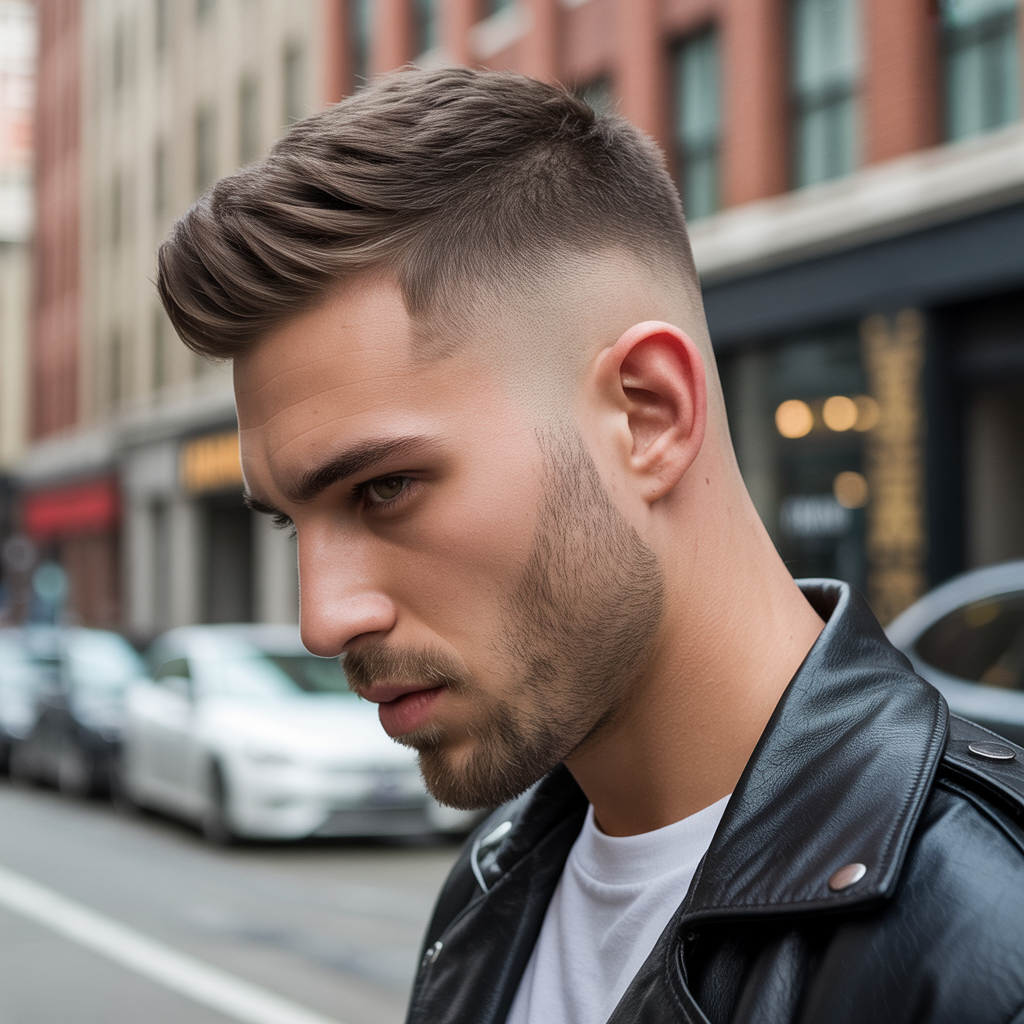 razor fade haircut
