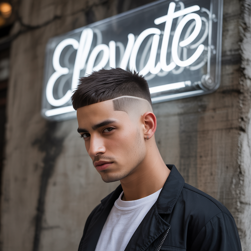 razor fade haircut