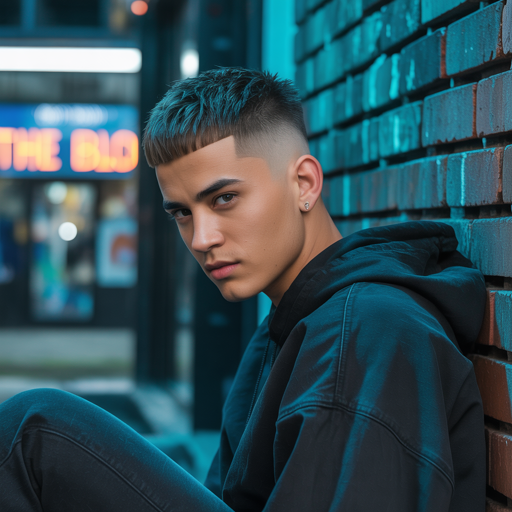 razor fade haircut