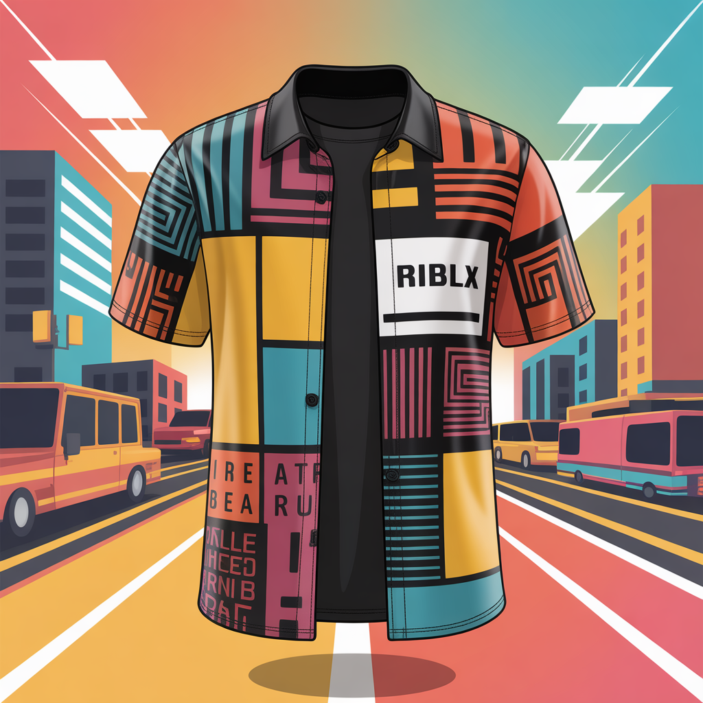 roblox shirt template