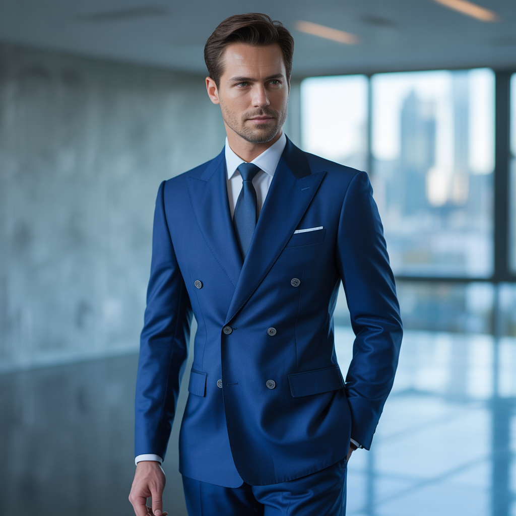 royal blue suit