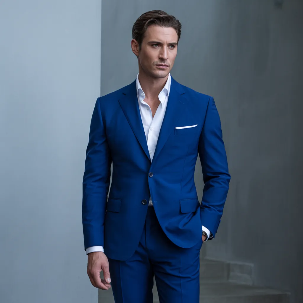 royal blue suit