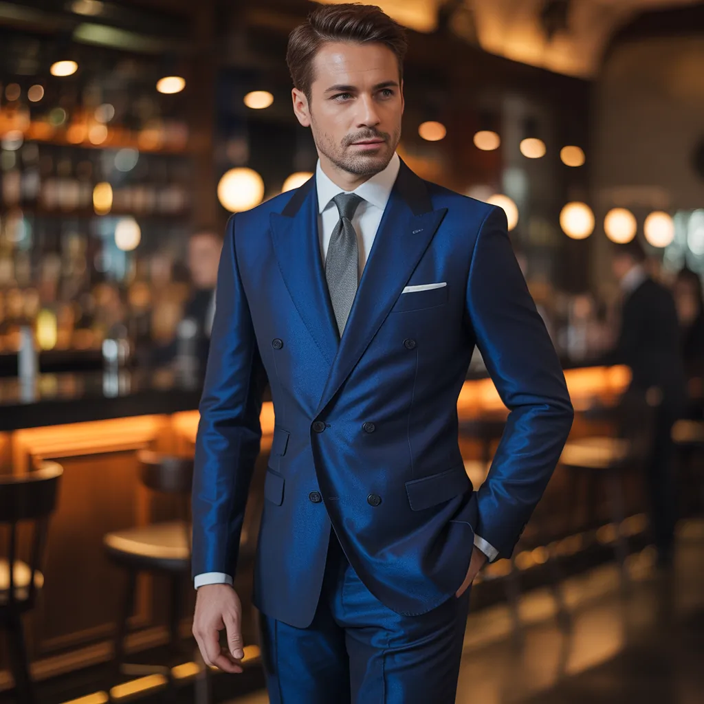 royal blue suit