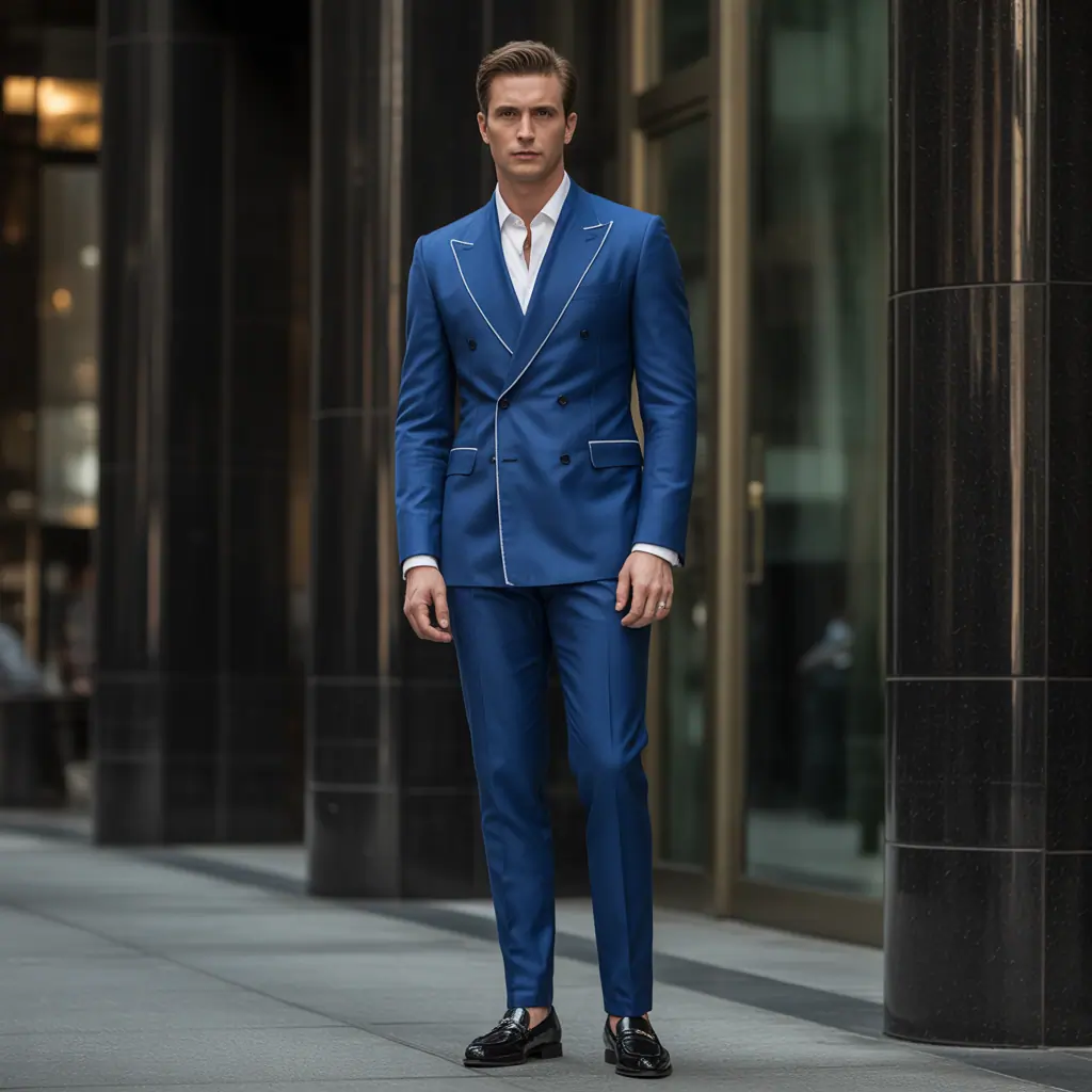 royal blue suit