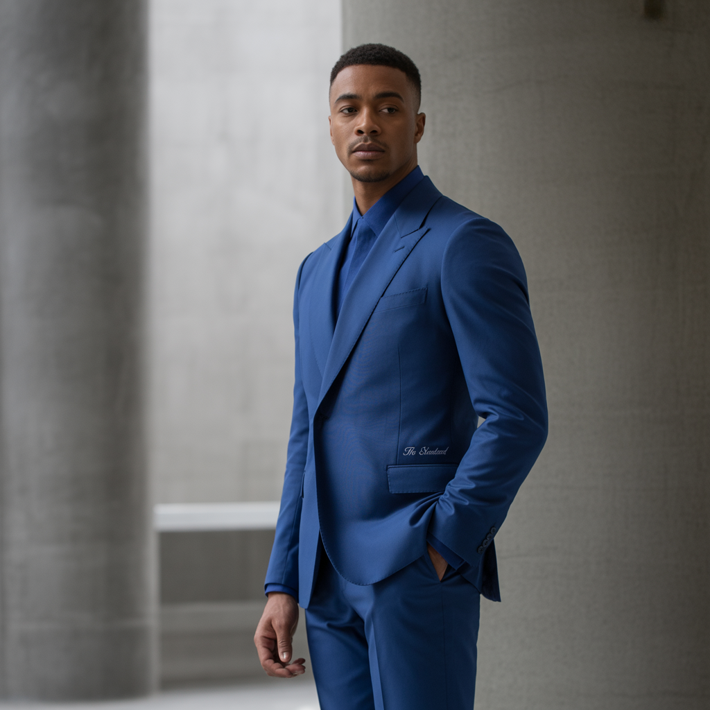 royal blue suit