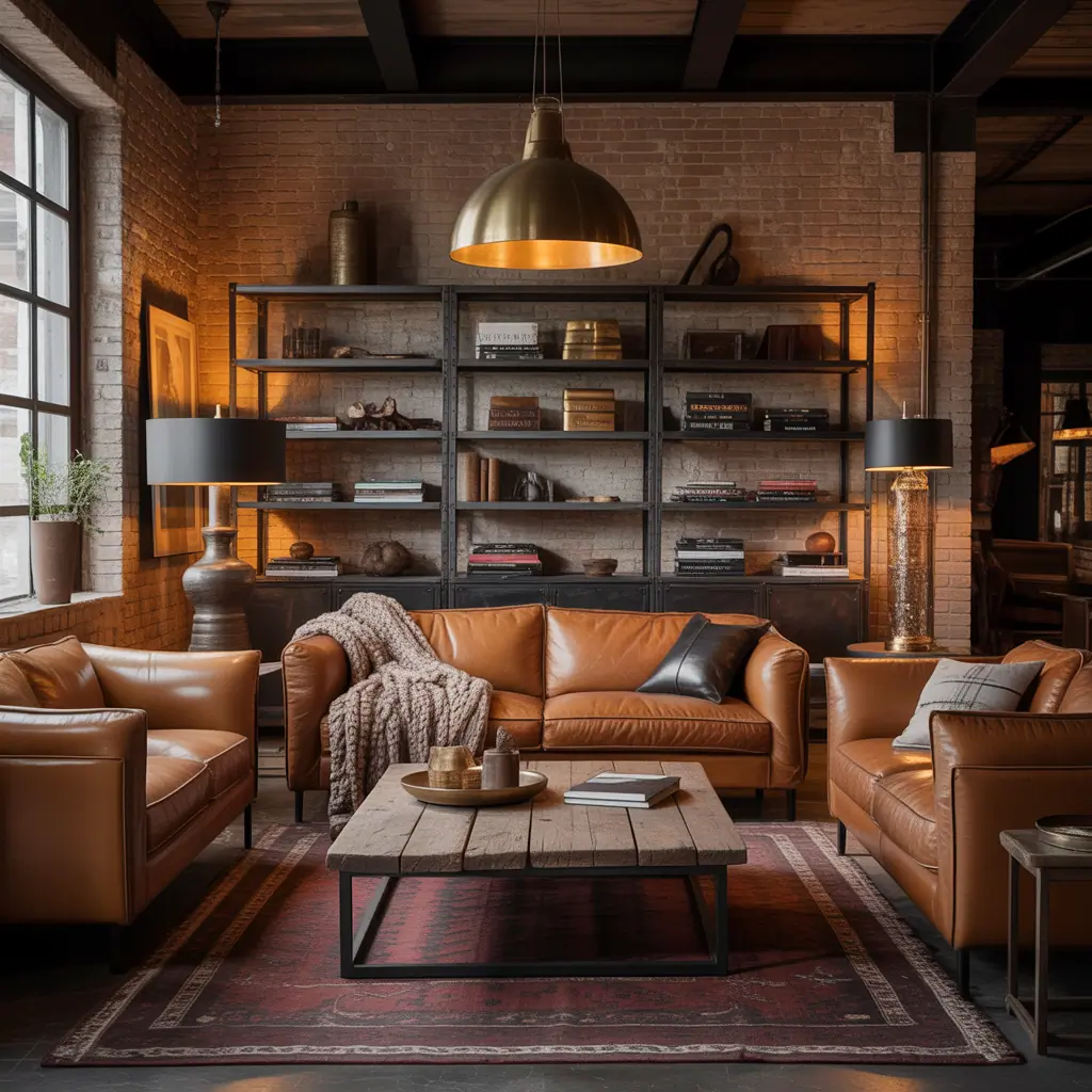 rugged home decor ideas for men