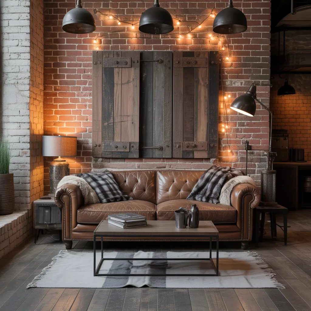 rugged home decor ideas for men