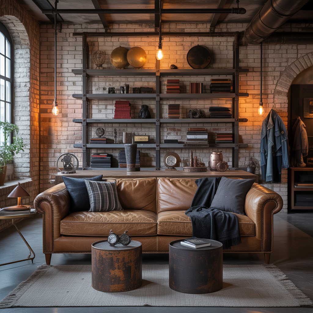 rugged home decor ideas for men