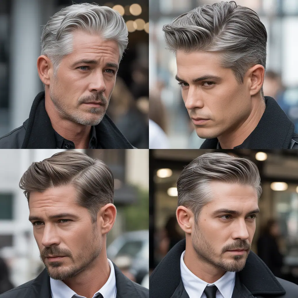salt and pepper hairstyles for men