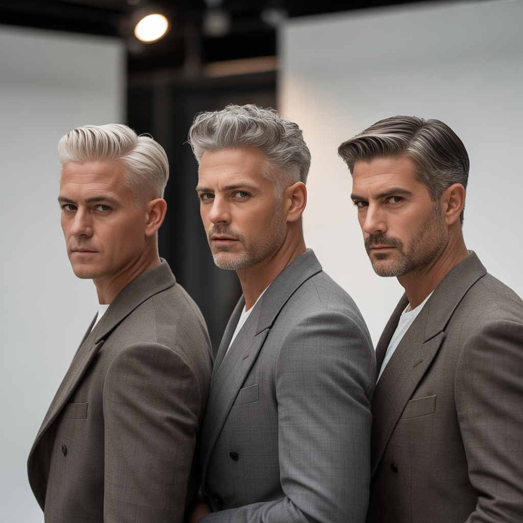 salt and pepper hairstyles for men