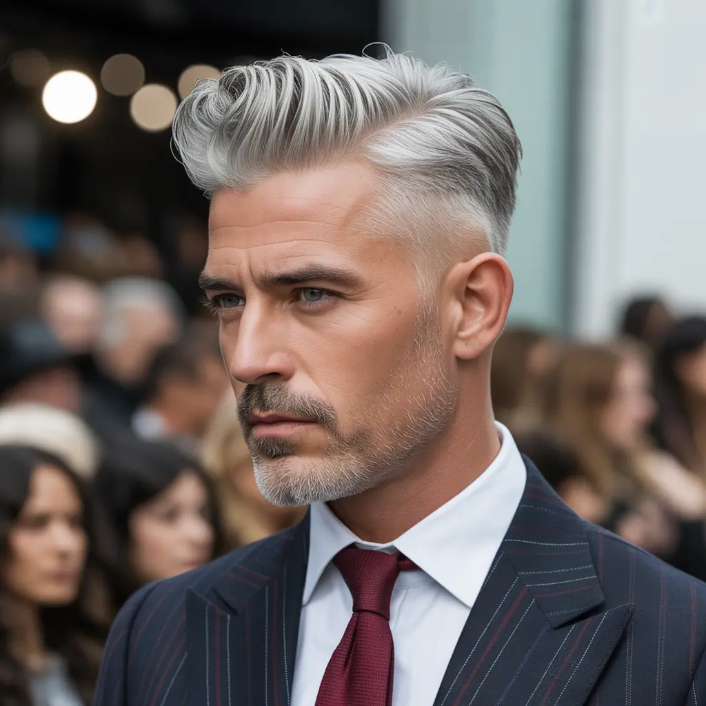 salt and pepper hairstyles for men