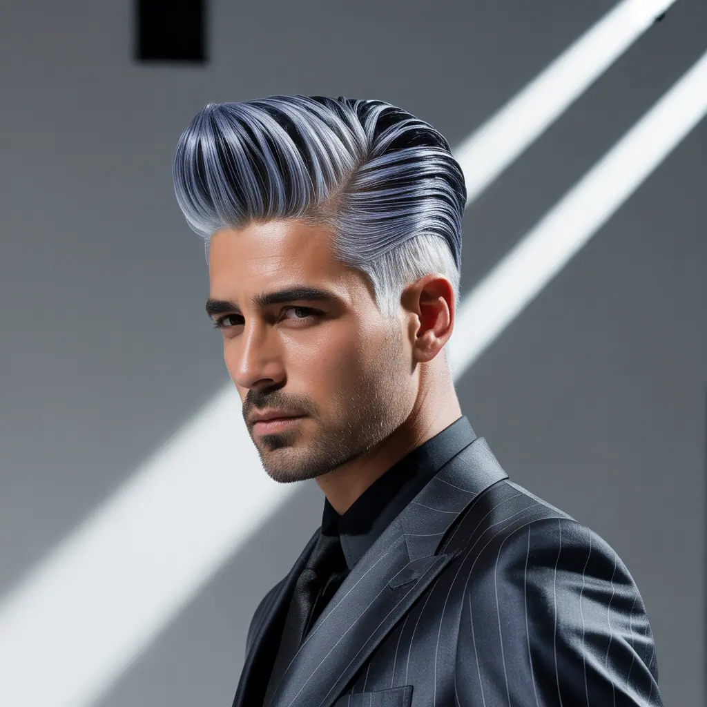 salt and pepper hairstyles for men