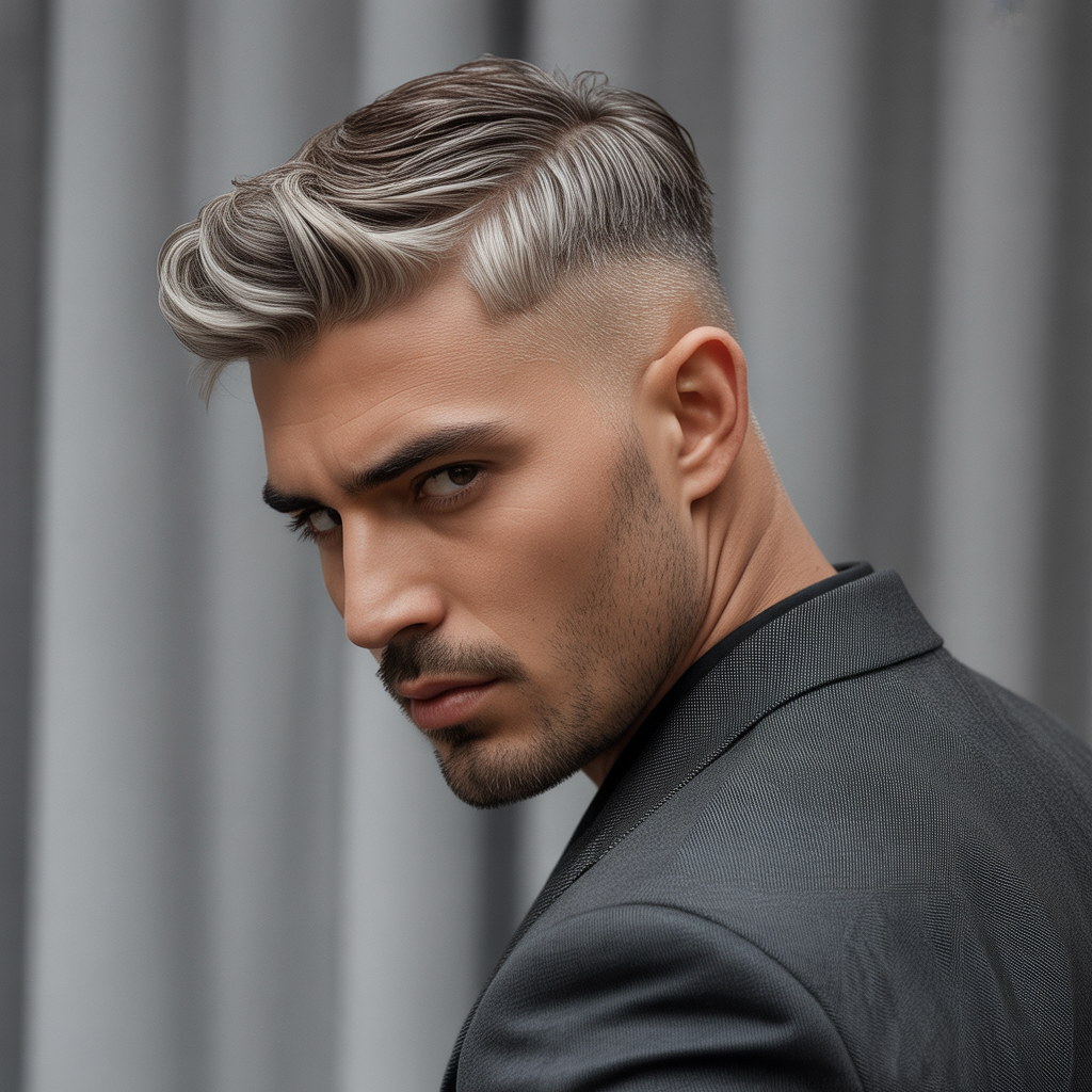 salt and pepper hairstyles for men