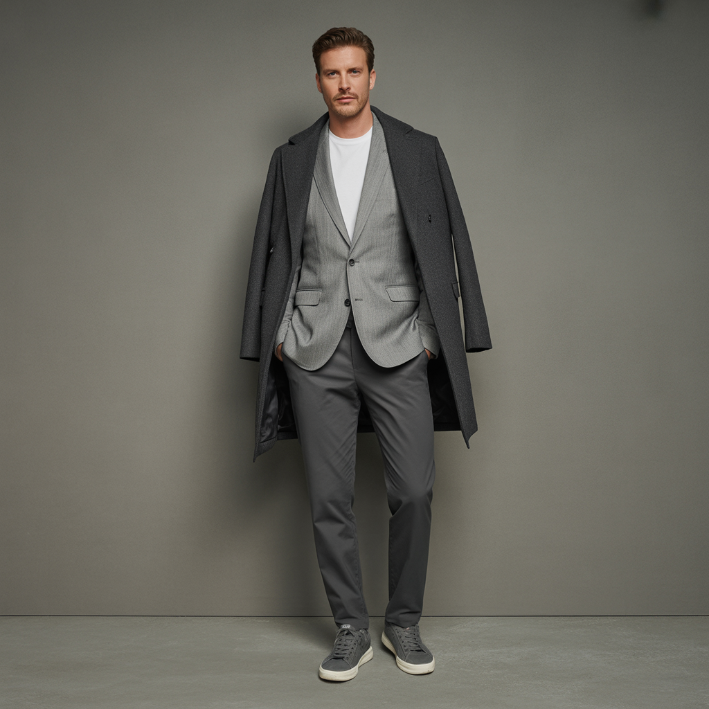 salt pepper mens look