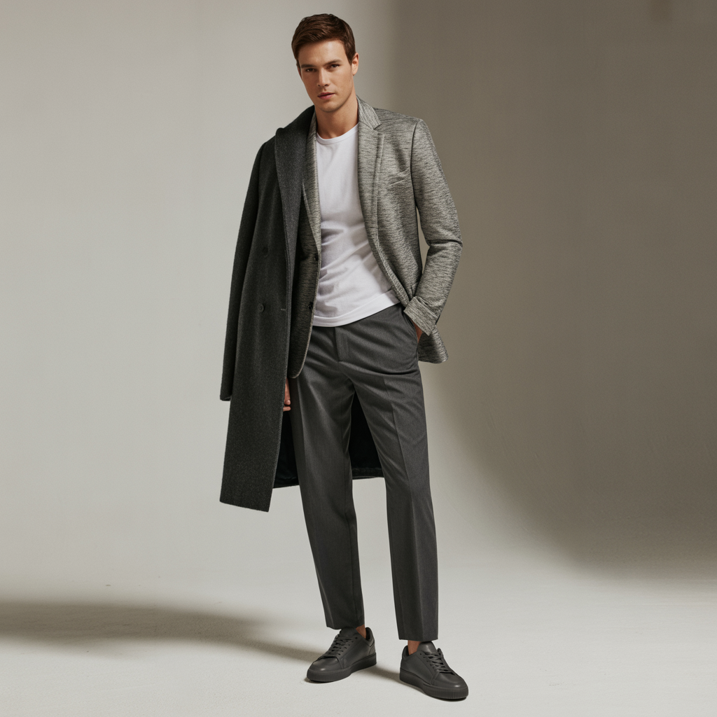 salt pepper mens look