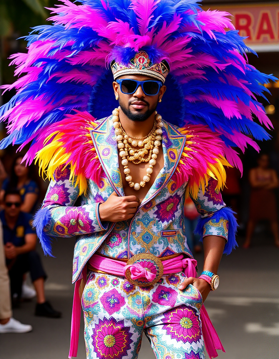 samba outfit men