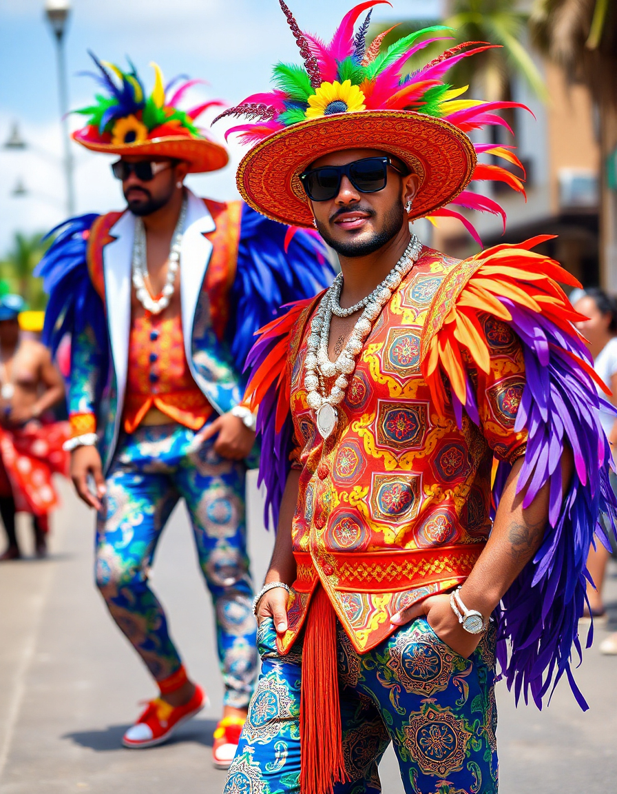 samba outfit men