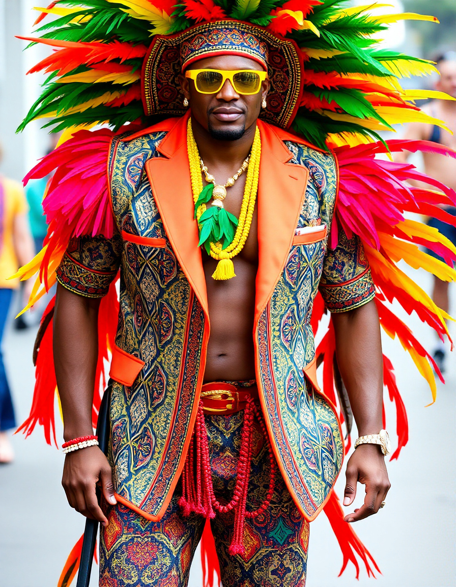 samba outfit men