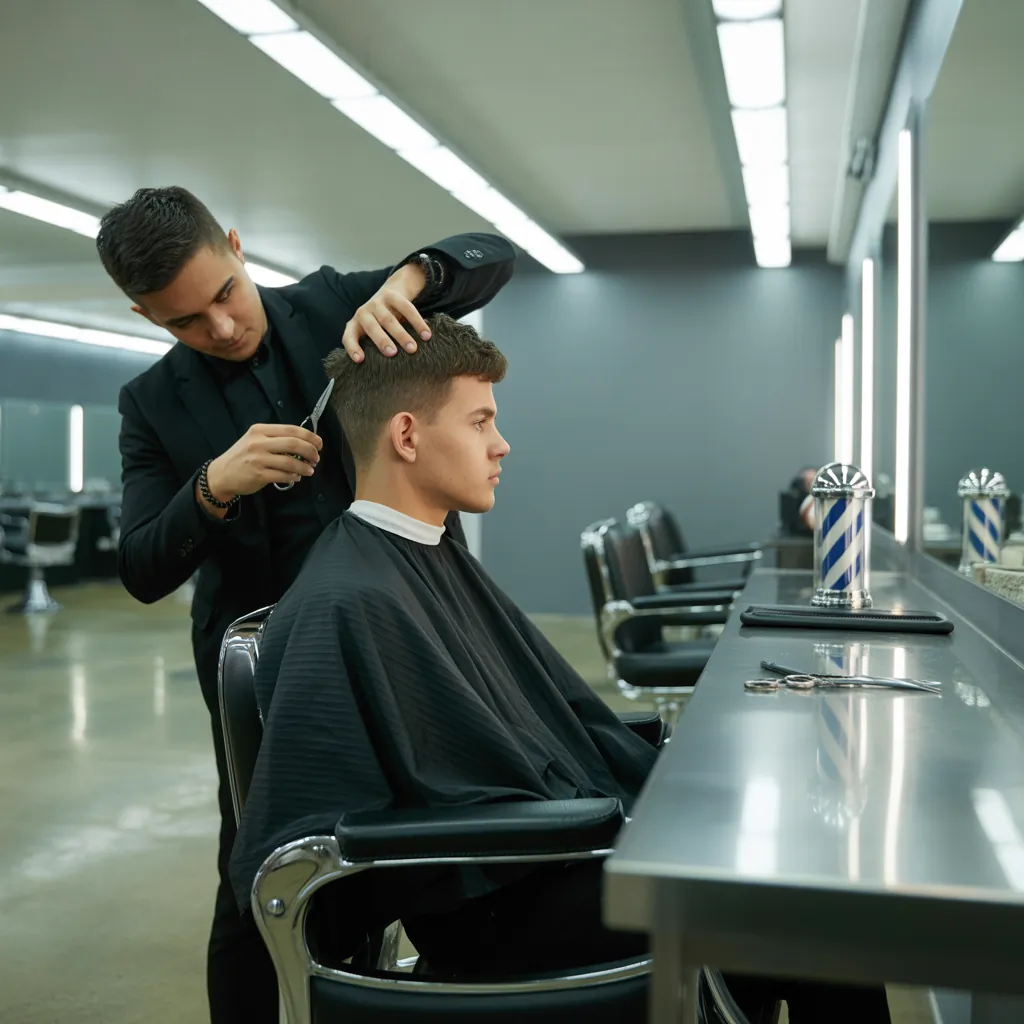 scene haircut