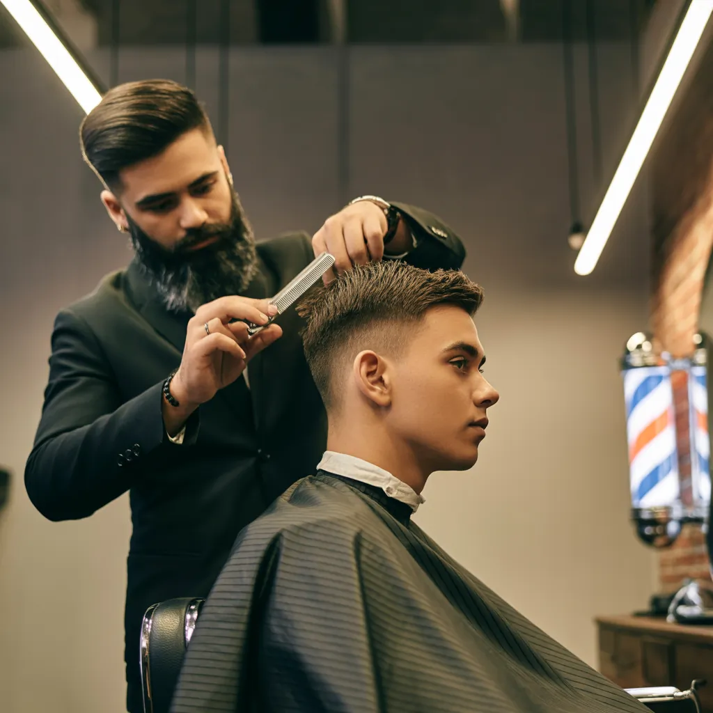 scene haircut