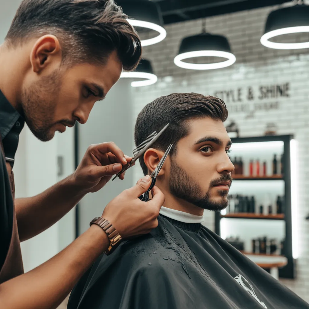 scene haircut