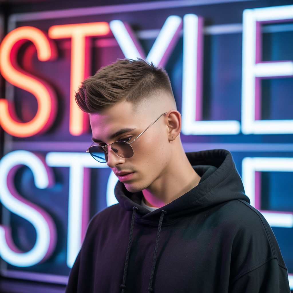 scissor fade haircut