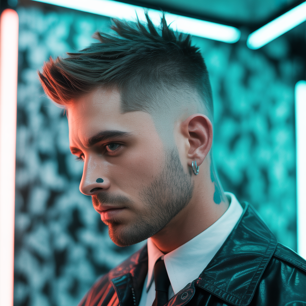 scissor fade haircut