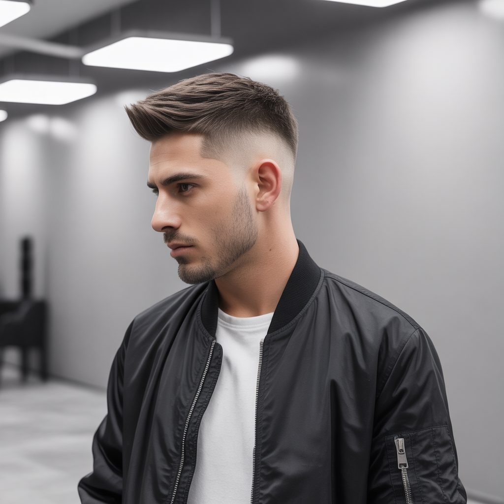 scissor fade haircut