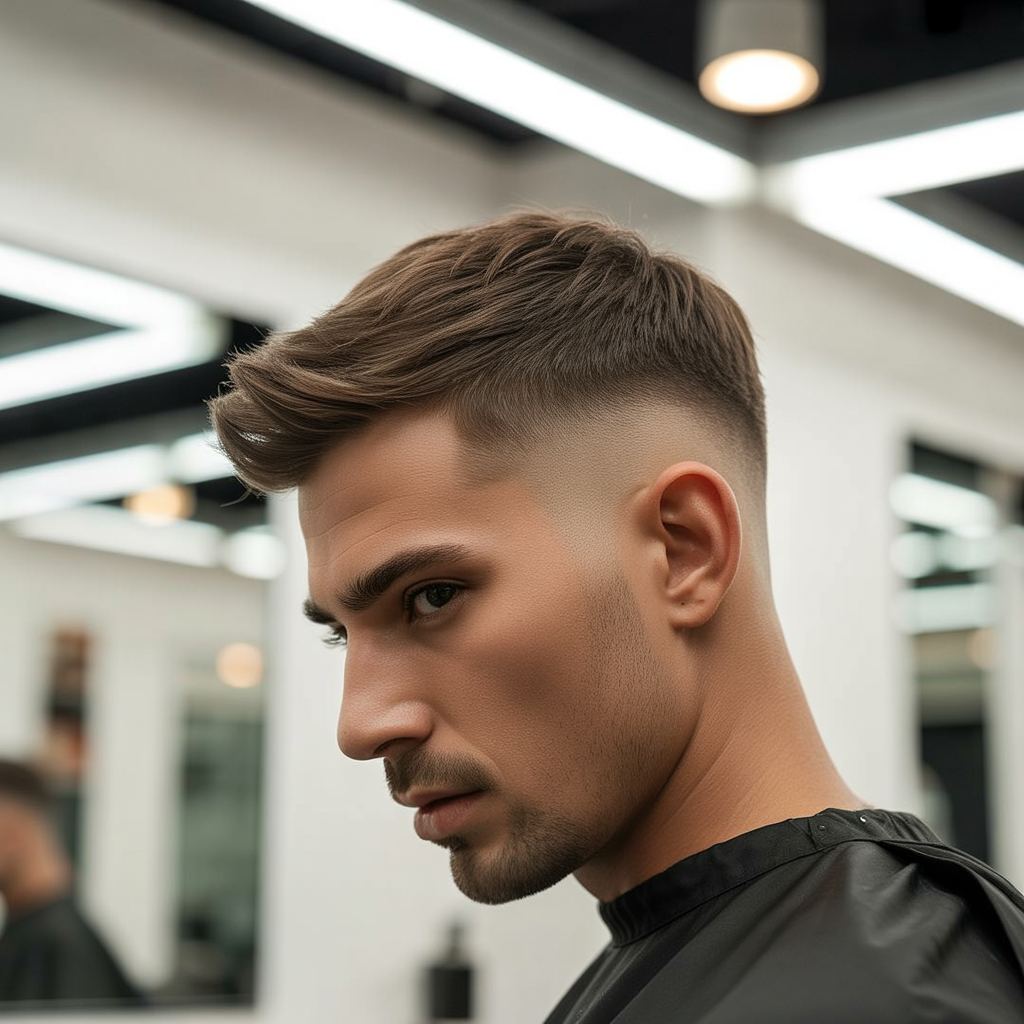 scissor fade haircut