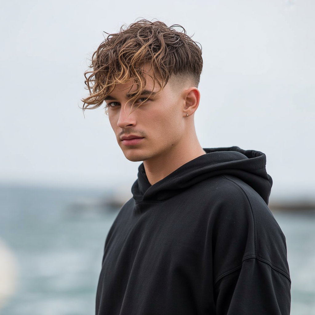 sea salt mens hair