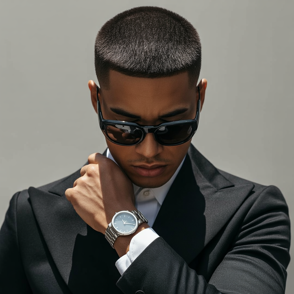 semi short haircuts men