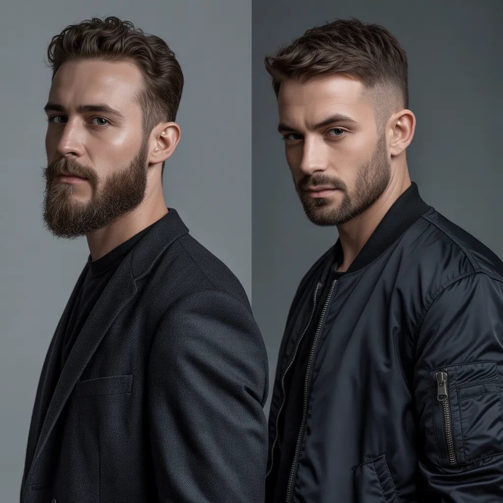 short beard styles for men