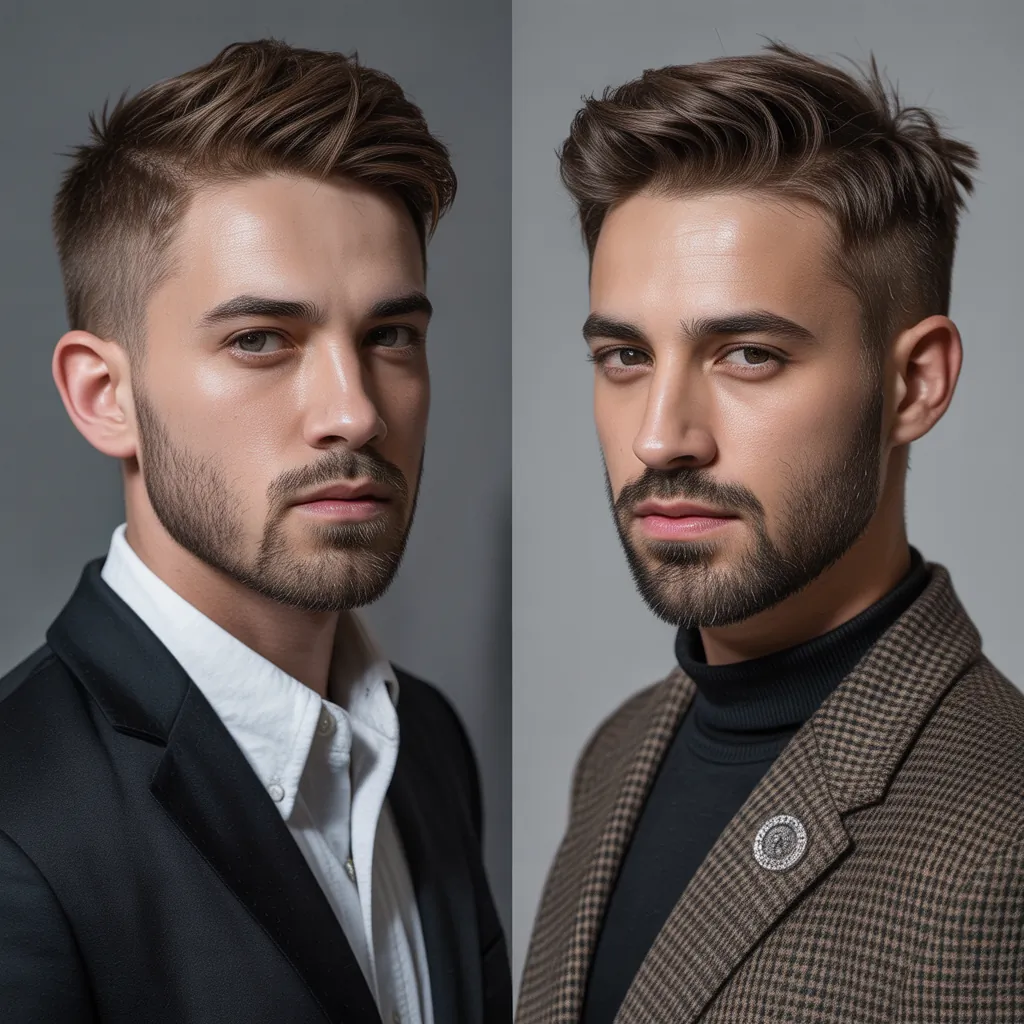 short beard styles for men