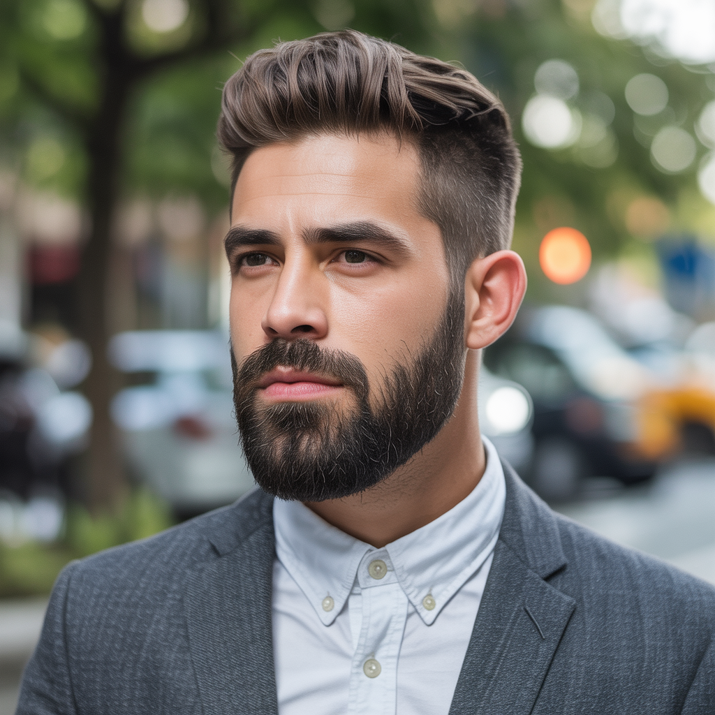short boxed beard styles