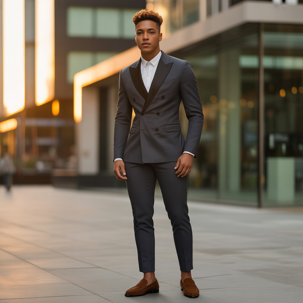 short curly hair men