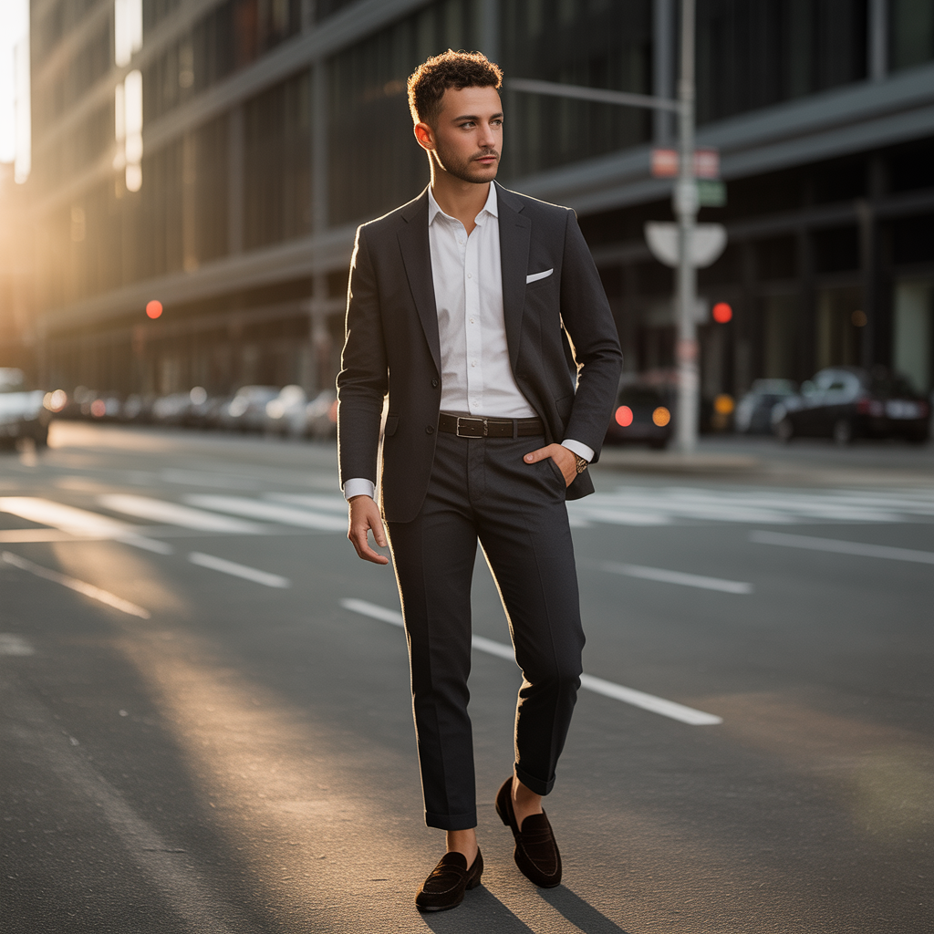 short curly hair men