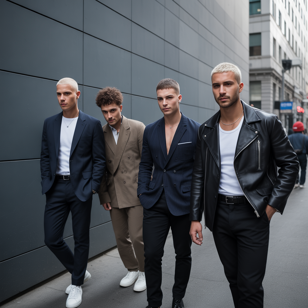 short haircuts men