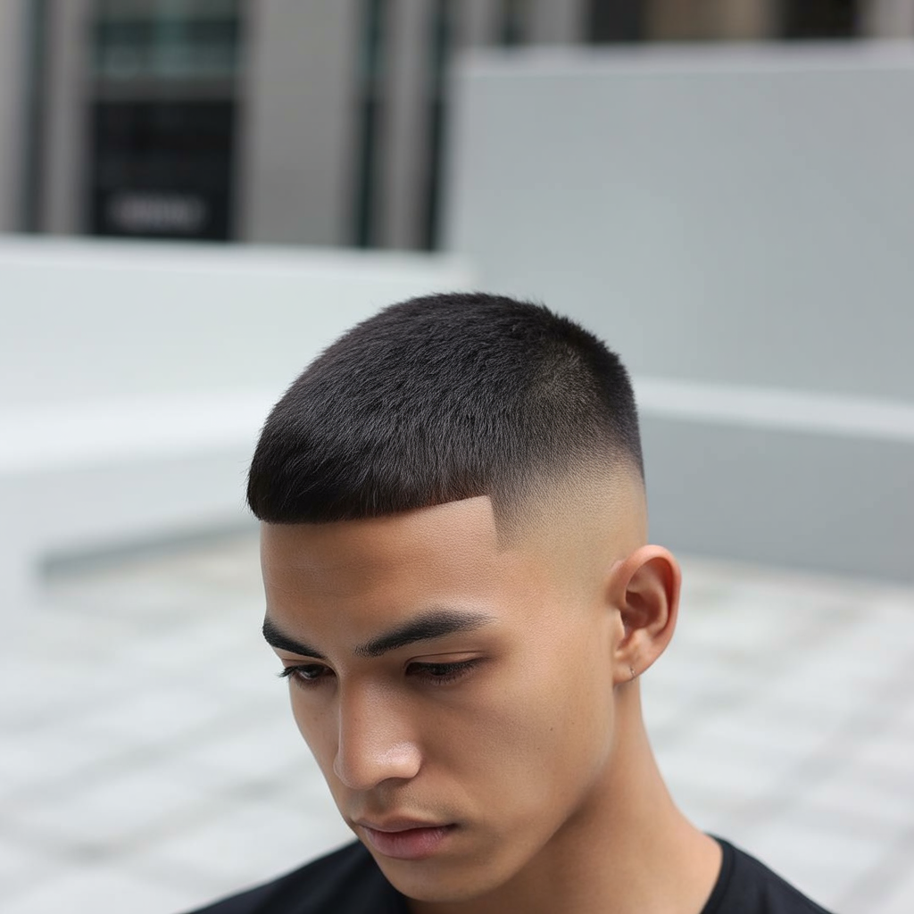 short mens haircut