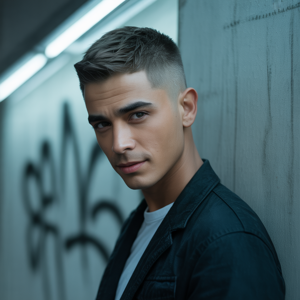 short mens haircut