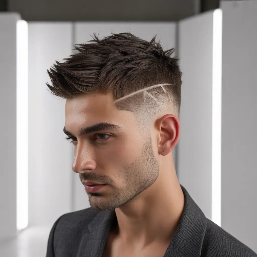 short mens haircut