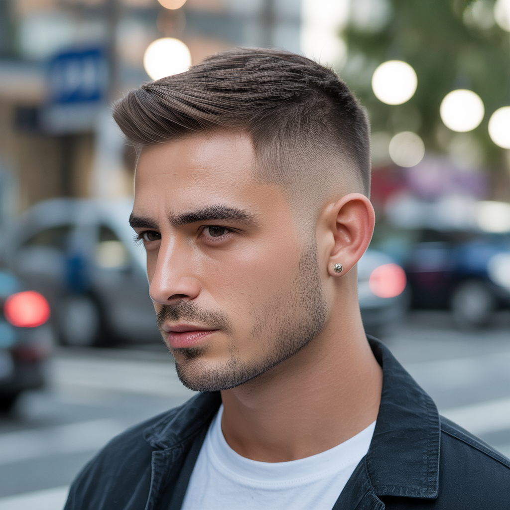 short mens haircut
