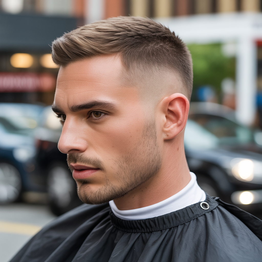 short mens haircut