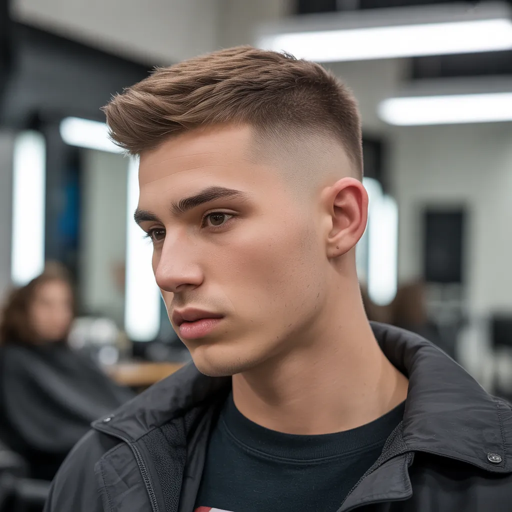 short mens haircut