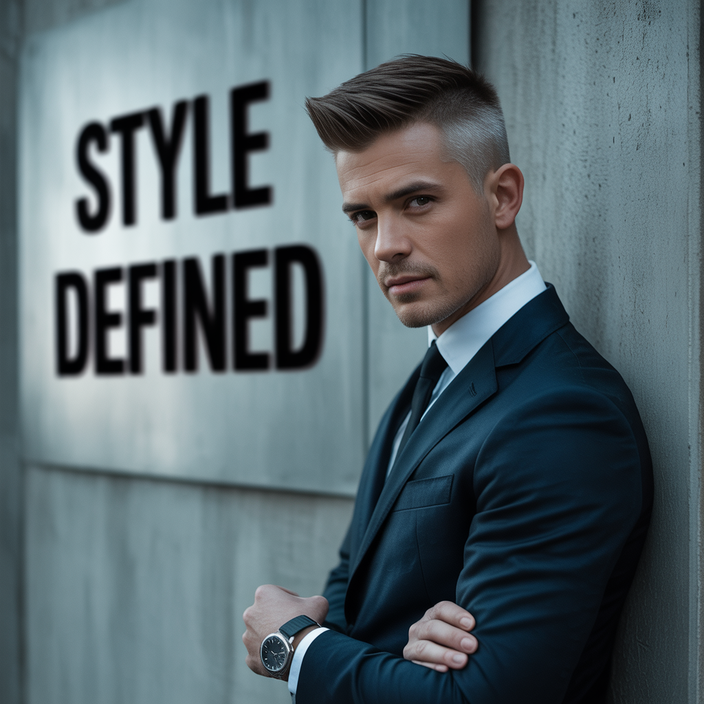 short mens haircut