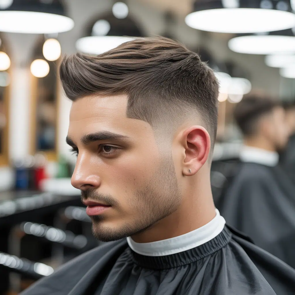 short mens haircut