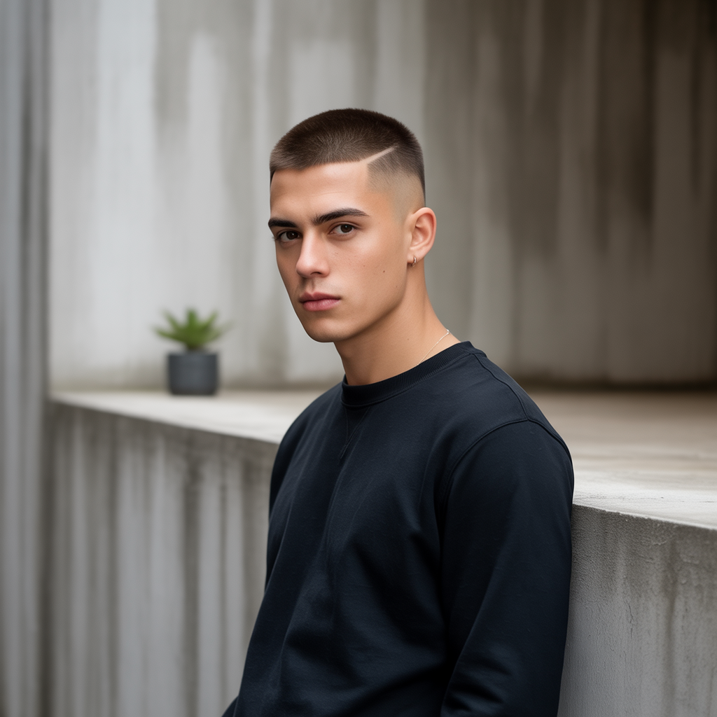 short mens haircut