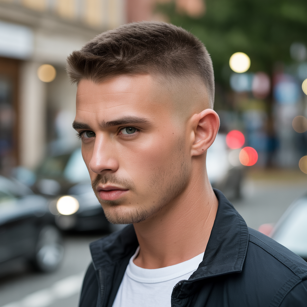 short mens haircut