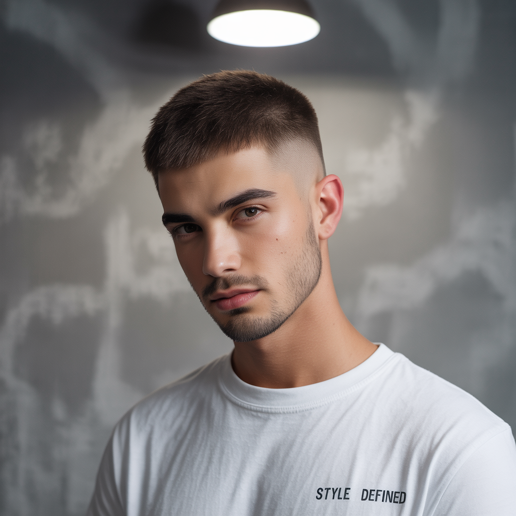 short mens haircut
